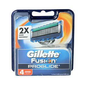 Gillette Fusion Proglide náhradní břity na holení 4 ks M