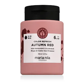 Maria Nila Colour Refresh Semi-permanent maska na vlasy s barevnými pigmenty Autumn Red 100 ml
