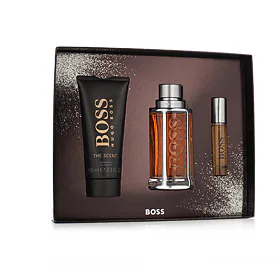 sada Hugo Boss Boss The Scent For Him Toaletní voda 100 ml + Toaletní voda 10 ml + Sprchový gel 100