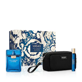 Versace Man Eau Fraiche Extreme EDP 100 ml + EDP MINI 10 ml + Kosmetická taška 1 ks M