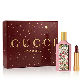 Gucci Flora Gorgeous Gardenia EDP 50 ml + Rtěnka 509 Rouge De Beauté Brillant 1,8 g W