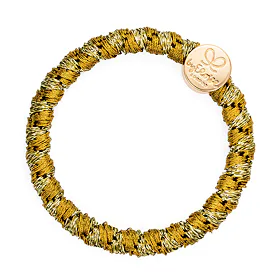 By Eloise London Gold Circle Woven