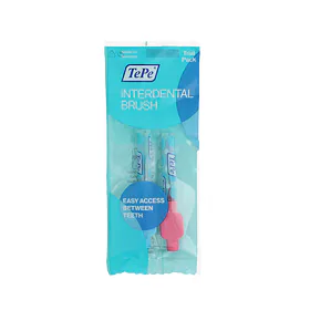 TePe Original Trial Pack mezizubní kartáčky 0 růžový + 3 modrý (0,4 mm + 0,6 mm) 2 ks