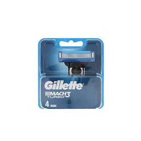 Gillette Mach3 Turbo náhradní břit 4 ks