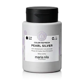 Maria Nila Colour Refresh Semi-permanent maska na vlasy s barevnými pigmenty Pearl Silver 100 ml
