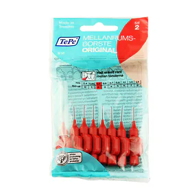 TePe Original mezizubní kartáčky 2 červené (0,5 mm) 8 ks