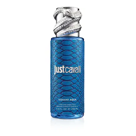 Vlasová mlha Roberto Cavalli Just Cavalli Vibrant Aqua 250 ml