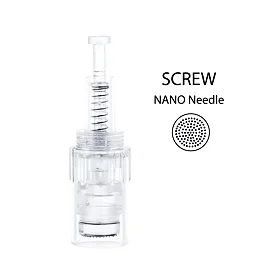 BBmessopen náhradní sterilní hlavice k Electric Microneedling Pen NANO jehly (vnější závit) 50 ks
