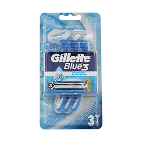 Gillette Blue 3 Cool jednorázové holítko 3 ks M