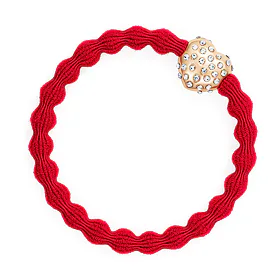 By Eloise London Gold Diamanté Bubble Heart