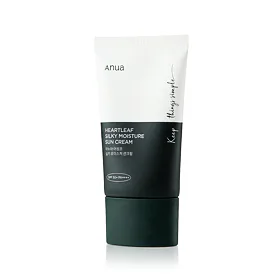 Anua Heartleaf Silky Moisture Sun Cream SPF 50 50 ml
