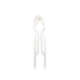 Fiona Franchimon Nº 1 Hairpin Steel (White Gold Finish) 1 ks