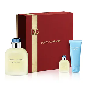 Dolce & Gabbana Light Blue pour Homme EDT 75 ml + EDT MINI 4,5 ml + SG 50 ml M