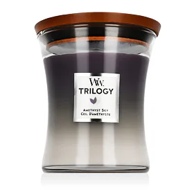 WoodWick Trilogy Medium Hourglass Candles vonná svíčka 275 g