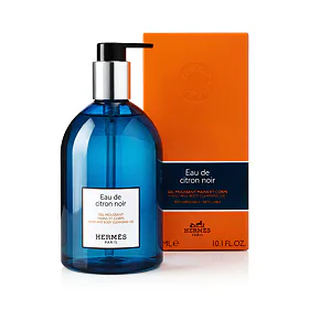 Hermès Eau de Citron Noir čistící gel na ruce a tělo plnitelný 300 ml UNISEX
